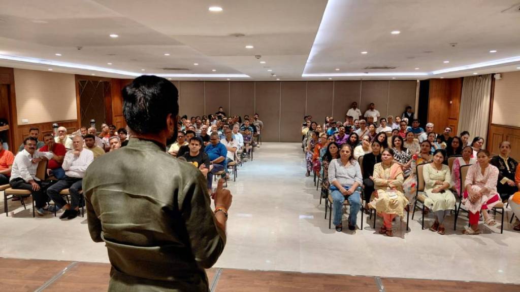 Ghodbunder road service project meeting