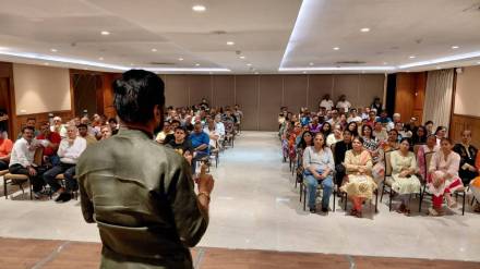 Ghodbunder road service project meeting
