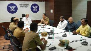 Shiv Sena (Eknath Shinde) Minister Dada Bhuse held a meeting at the Police Commissioner's office