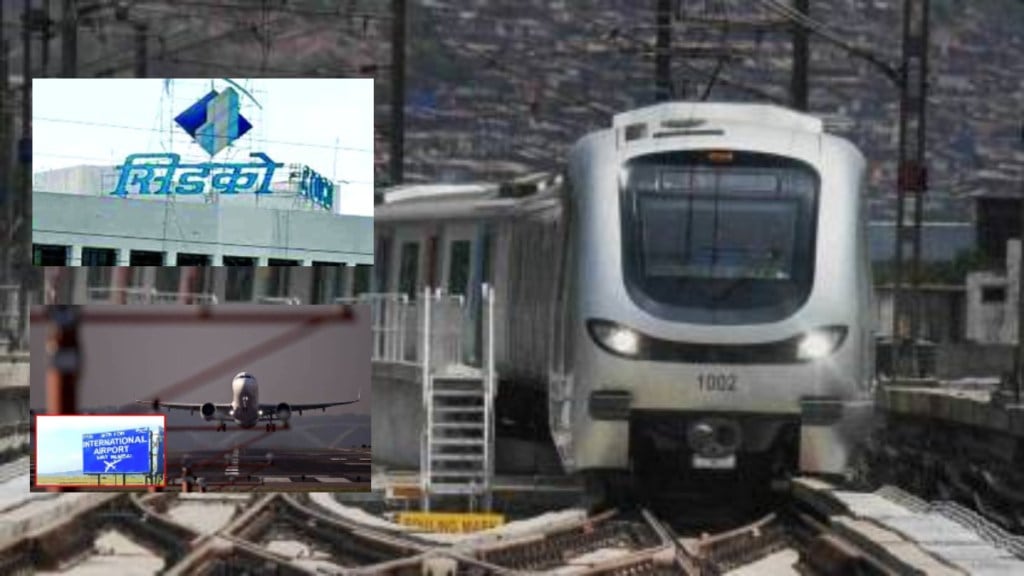 metro 8 Project cidco mumbai airport to navi mumbai airport update Mumbai
