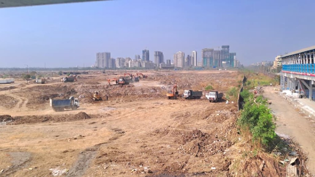 71 thousand bras of unauthorized earth filling at Mira Road
