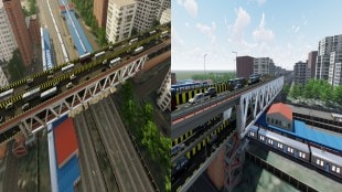 mmrda maharail first two level railway bridge prabhadevi mumbai