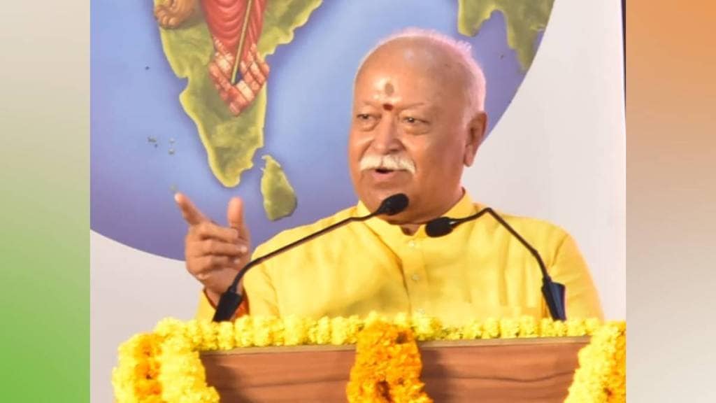 RSS chief Mohan Bhagwat shares emergency prayer incident nagpur news