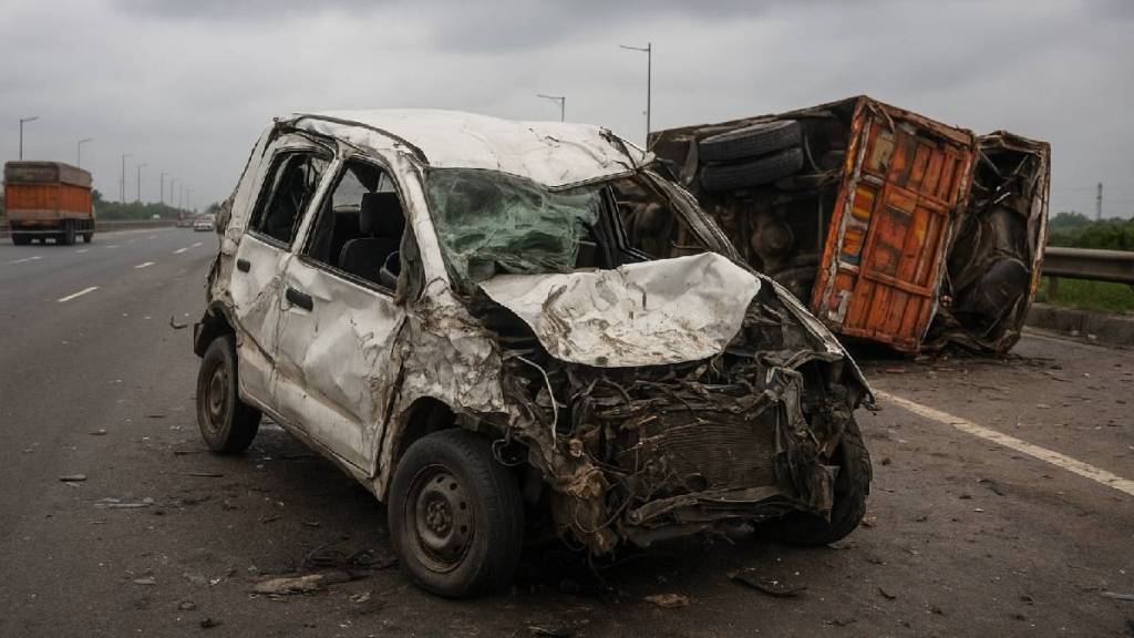 lalbaugcha raja darshan gujarat vehicle accident mumbai ahmedabad highway Mumbai news