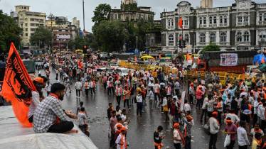 mumbai maratha morcha