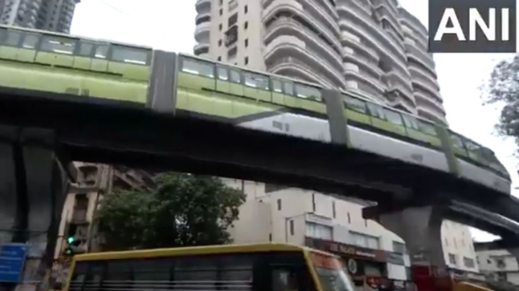 mumbai monorail breakdown gtb wadala route service disrupted technical failure