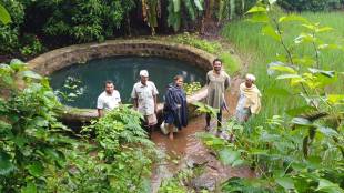 Tribals farming mixed crops on government lands