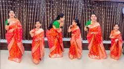 एक नंबर, तुझी कंबर; मायरा वायुकळचा ट्रेंडिंग गाण्यावर जबरदस्त डान्स! मायलेकी साडी नेसून थिरकल्या, कमेंट्सचा पाऊस