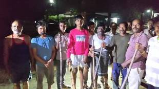 Leopard terror in Gothangaon area gondiya news