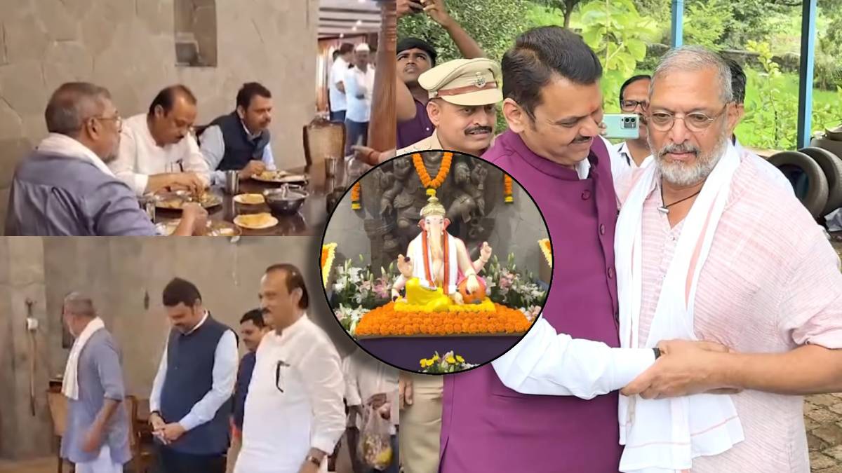 cm devendra fadnavis visit nana patekar home