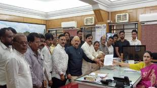 Nashik unauthorized squatter issue petitioner shiv sena shinde group conflict