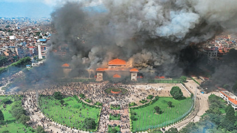 Nepal protests 2025, Prime Minister Oli resigns, Chaos in Nepal, Prime Minister Oli nepal, nepal latest news, loksatta news,
