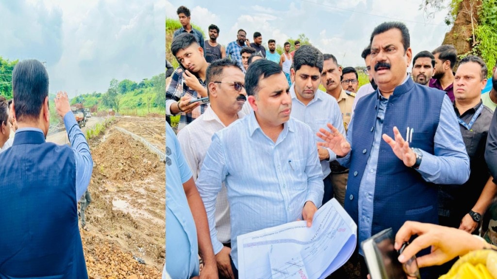 nhai clears alternate road for kalyan ambernath commuters via rayate bridge minister mp kapil patil