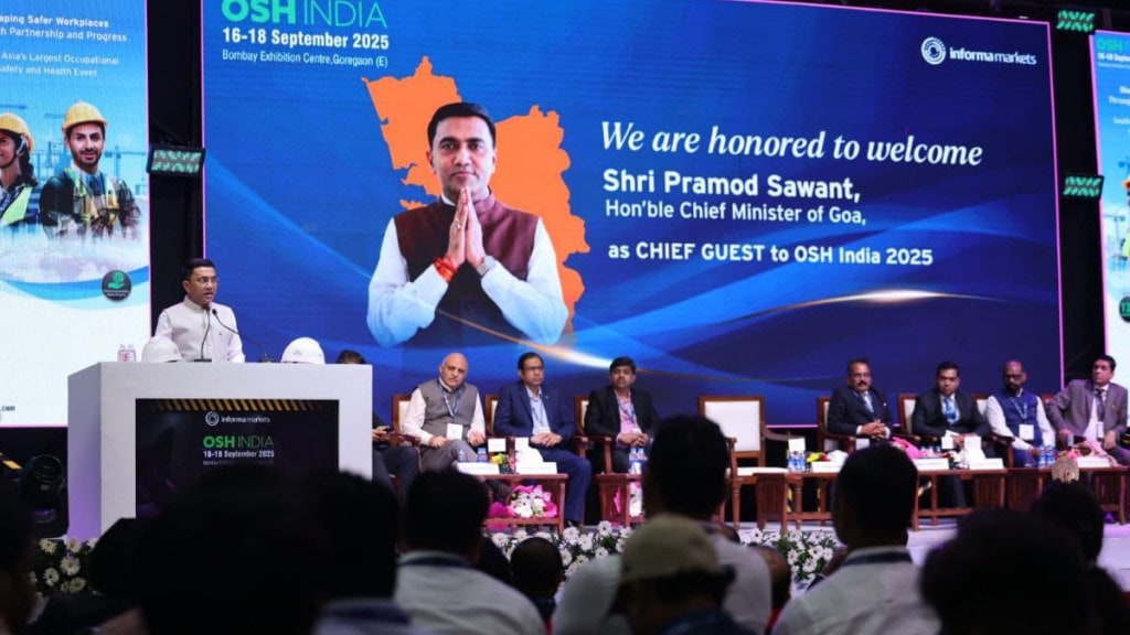 osh india 2025 expo inaugurated by goa cm pramod sawant