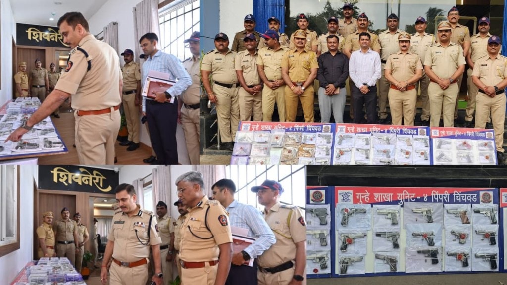 pimpri police crackdown leads to arrest of 100 weapon offenders