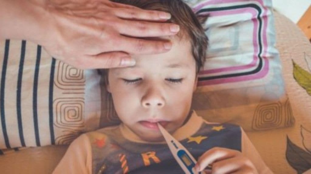 Rising RSV pneumonia cases among children health concerns across India pollution Experts warn