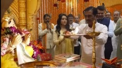 ‘वर्षा’ बंगल्यात चिखलीकरांच्या हस्ते आरती; मग मुख्यमंत्र्यांकडे निवेदन, मागण्यांची जंत्री !