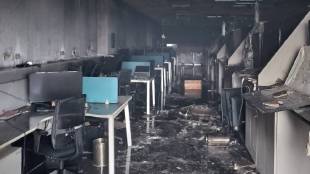 Commerzone IT Park of Yerwada Fire breaks out