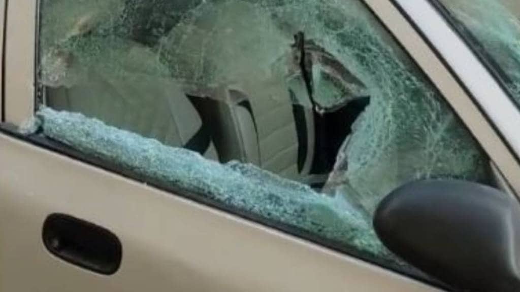 gang vandalized vehicles in pune