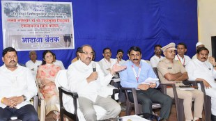 ahilyanagar communal tension minister vikhe warns strict action police