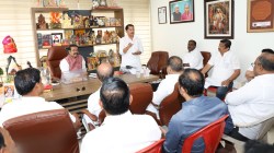 रायगड काँग्रेसची स्थानिक स्वराज्य संस्थांच्या निवडणुकांची तयारी सुरू; रायगडच्या विधानसभा प्रभारींची उलव्यात बैठक…