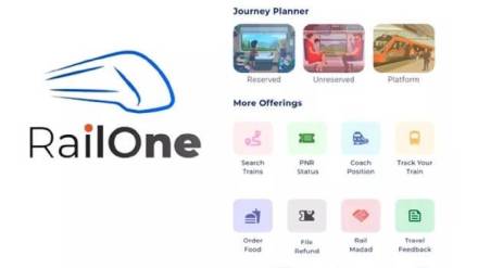 All services available on a single app for railway services