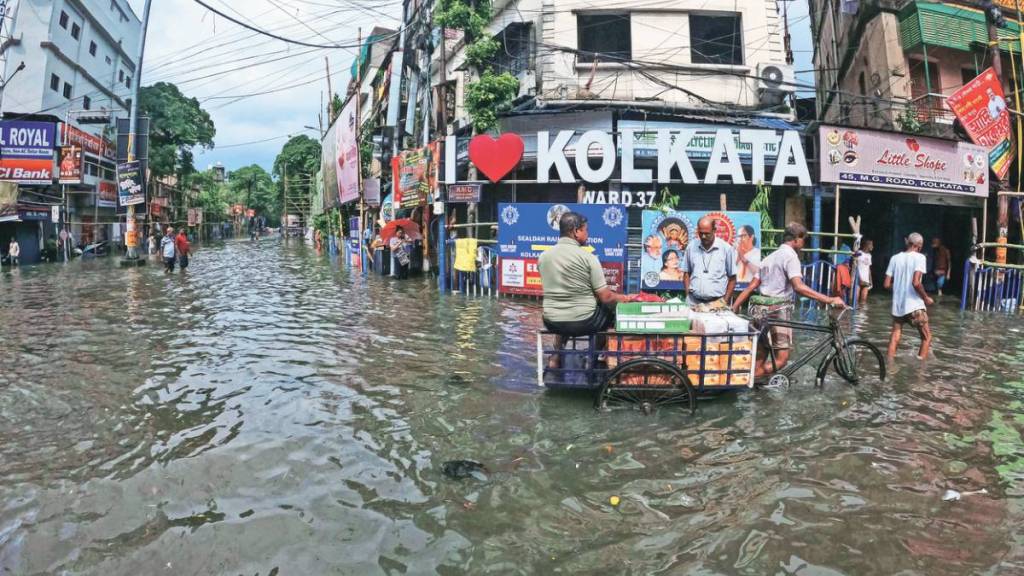Kolkata rainfall impact