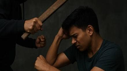 Two people were attacked by a gang in Baner due to enmity; one youth was seriously injured in the beating