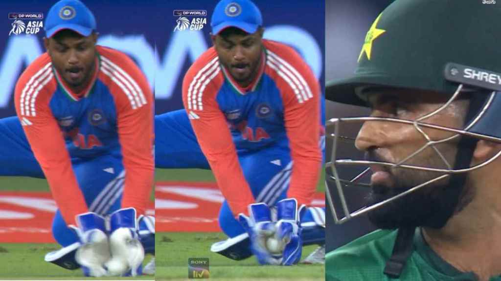 IND vs PAK Sanju Samson Catch of Fakhar Zaman Causes Controversy IND vs PAK Sanju Samson Catch of Fakhar Zaman Causes Controversy