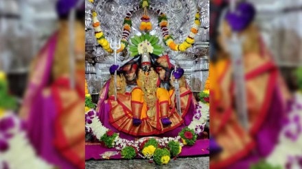 Sharadiya Navratri festival 2025 begins in Satara Sharadiya Navratri festival 2025 begins in Satara