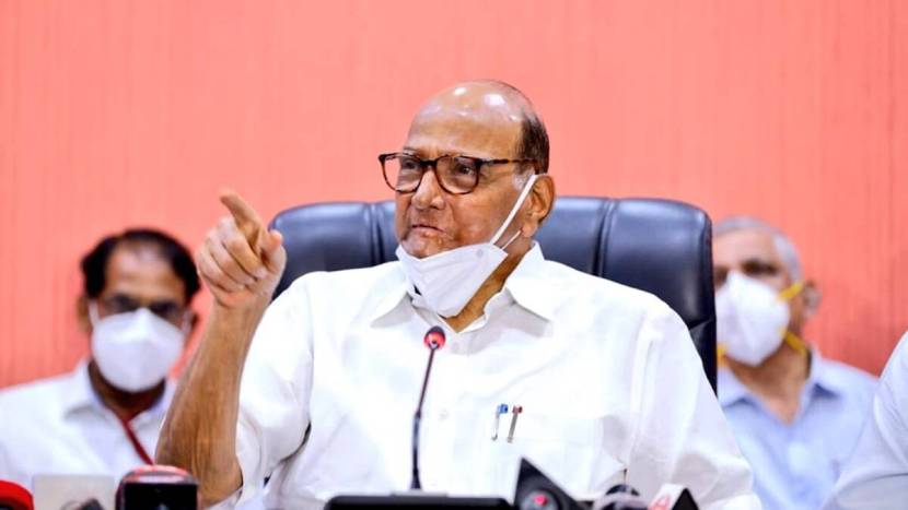 Sharad Pawar Jitendra Awhad