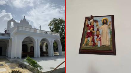 Renovation of Vasai's historic Manikpur Church