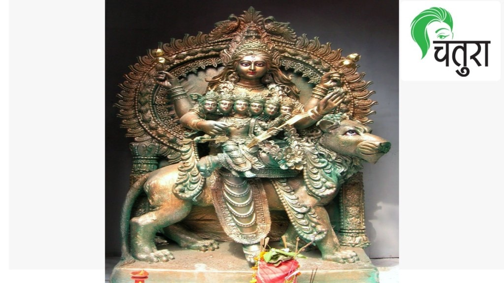 Chatura Navdurga Skandamata the Mother of Kartikeya Symbol of Strength and Love