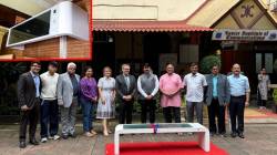 सेंट झेविअर्स महाविद्यालयात स्मार्ट बाक; वायफायसह वायरलेस चार्जिंगची सोय