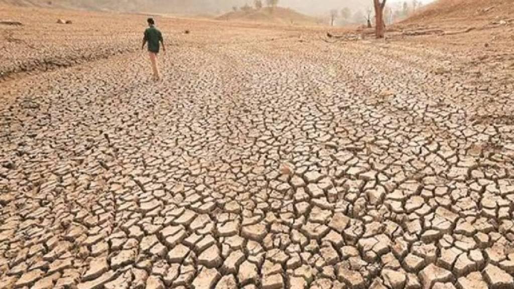 Land eroded due to heavy rain, farmers in distress