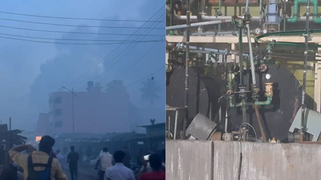 tarapur gas leak incident in aarti drugs chemical plant boisar residents panic