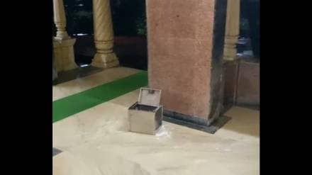 Theft at the temple in the Mohan Regency complex in the Aadharwadi jail area of ​​Kalyan