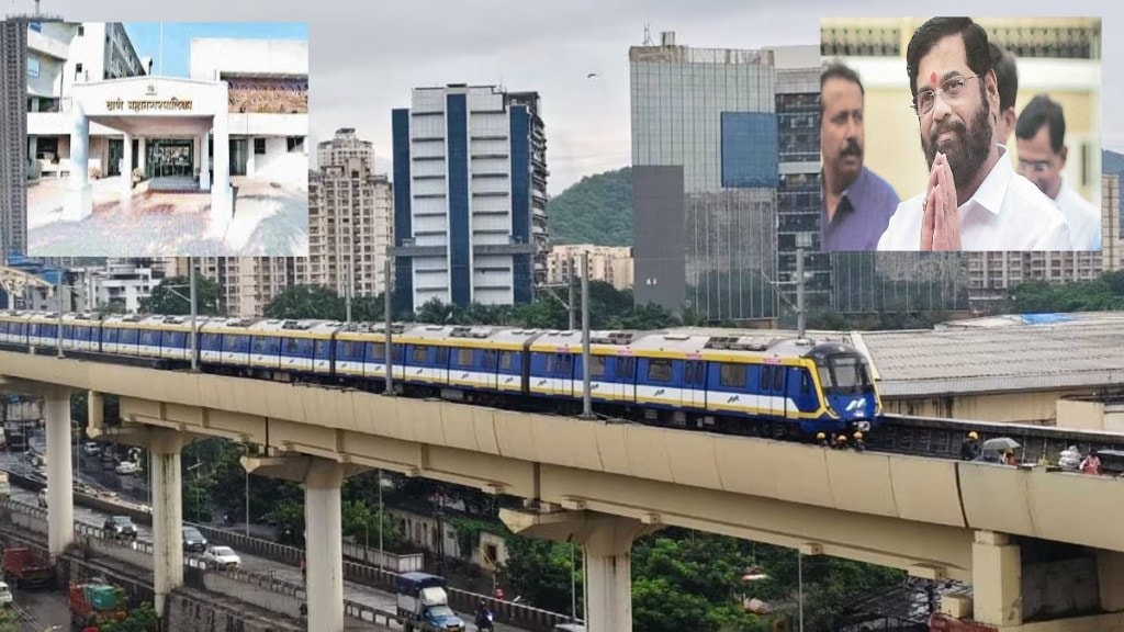 thane metro stations launch before election