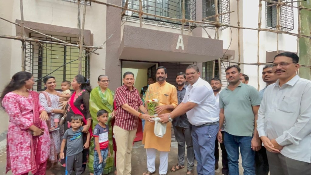 thane police homes jarimari colony get modern upgrade mla sanjay kelkar