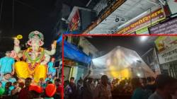 Ganpati Visarjan 2025 : पावसाच्या हजेरीत गणपतीला उत्साहात निरोप…