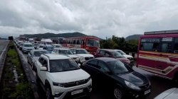सलग दुसऱ्या दिवशी मुंबई गोवा महामार्गावर वाहतूक कोंडी…