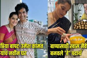 priya bapat and umesh kamat celebrates ganesh festival in new home