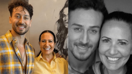 Tiger Shroff gets trolled by a fan mother Ayesha Shroff slams troller Tiger Shroff gets trolled by a fan mother Ayesha Shroff slams troller