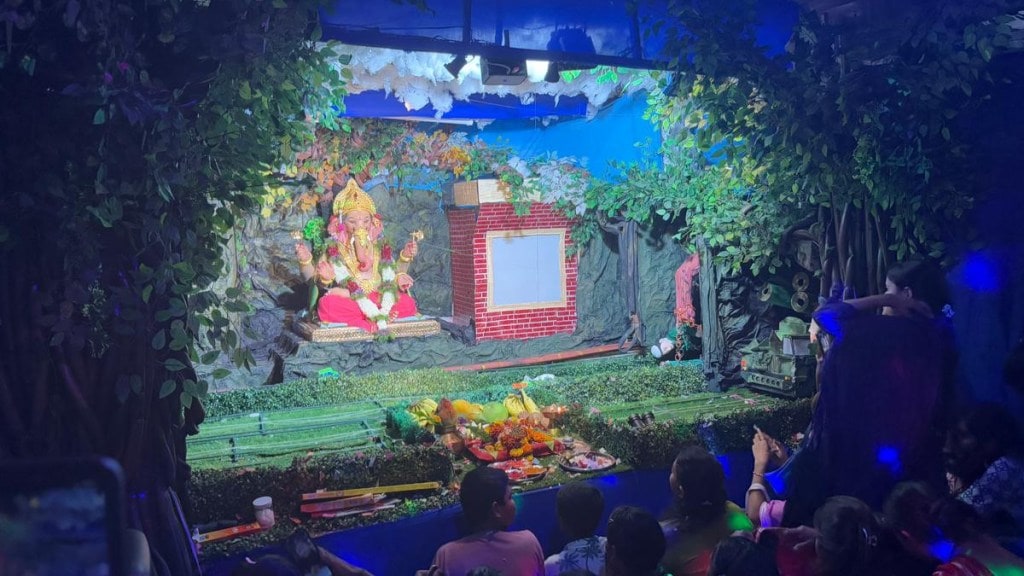vasai virar continues tradition of ganesh festival animated displays