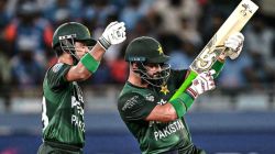 Ind vs Pak: पाकिस्तानी फलंदाजाचं ‘फायरिंग सेलिब्रेशन’, बॅटची केली बंदूक अन्.., पाहा Video