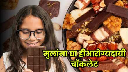 Healthy homemade chocolate for kids