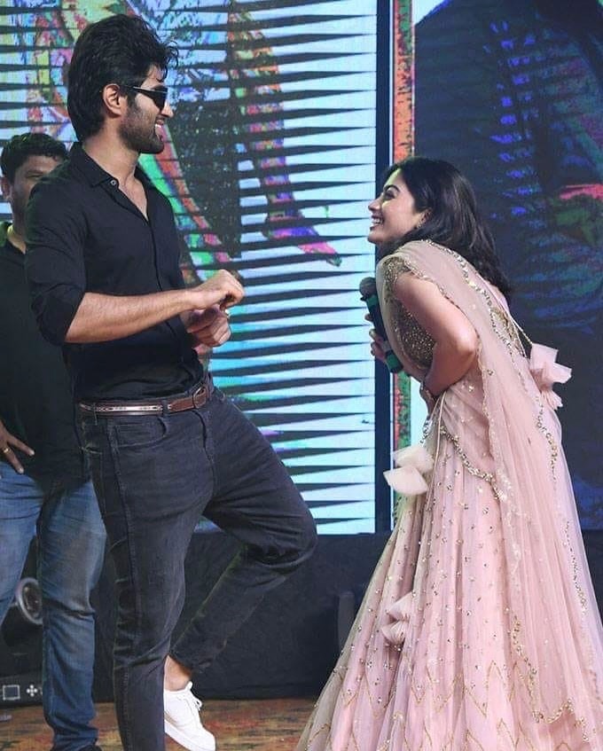 Rashmika Mandanna and actor Vijay Deverakonda engagement