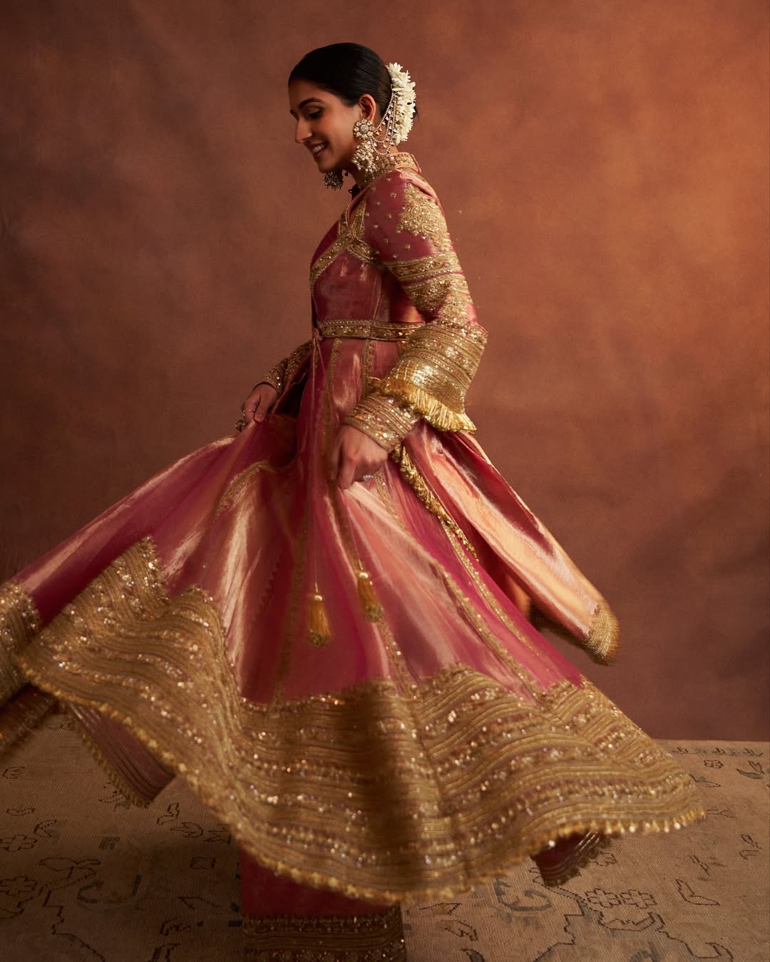 Radhika Merchant ambani royal look