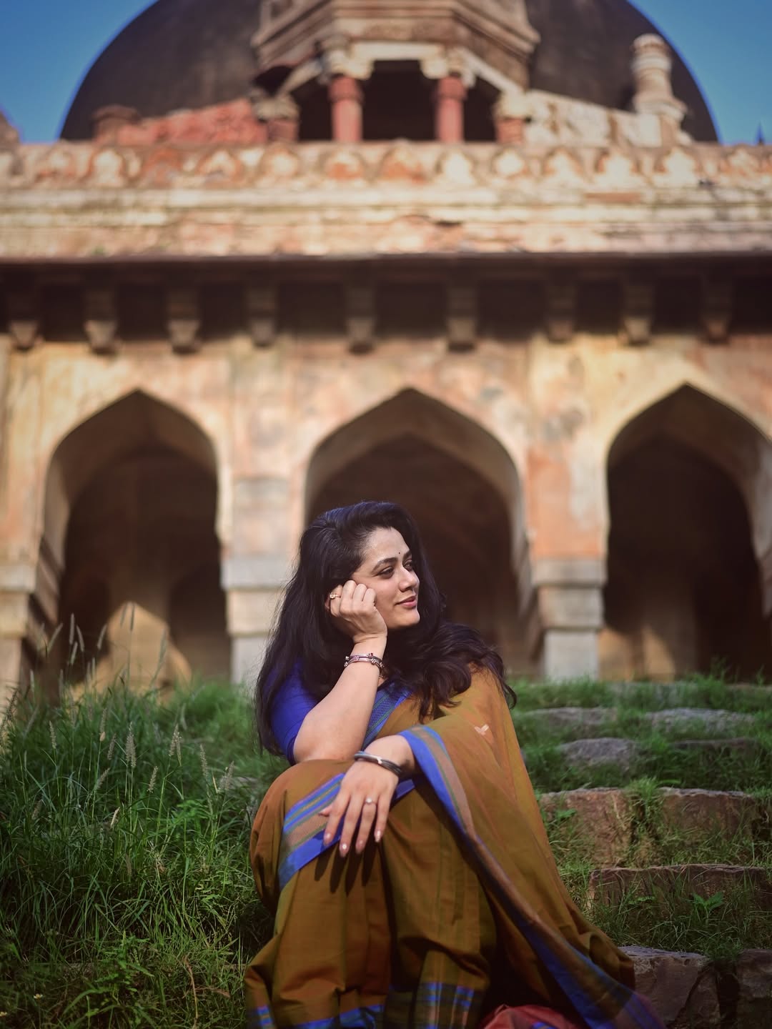 Girija Oak Godbole photoshoot at historical place