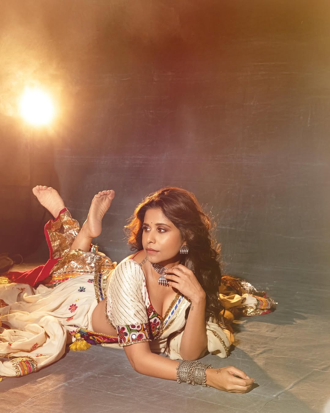 Sai Tamhankar Dhanteras look